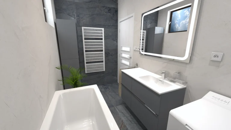 vizualizácia kupelne