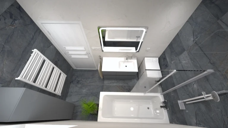 vizualizácia kupelne