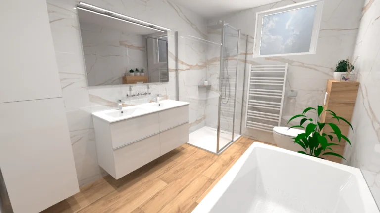 vizualizácia kupelne